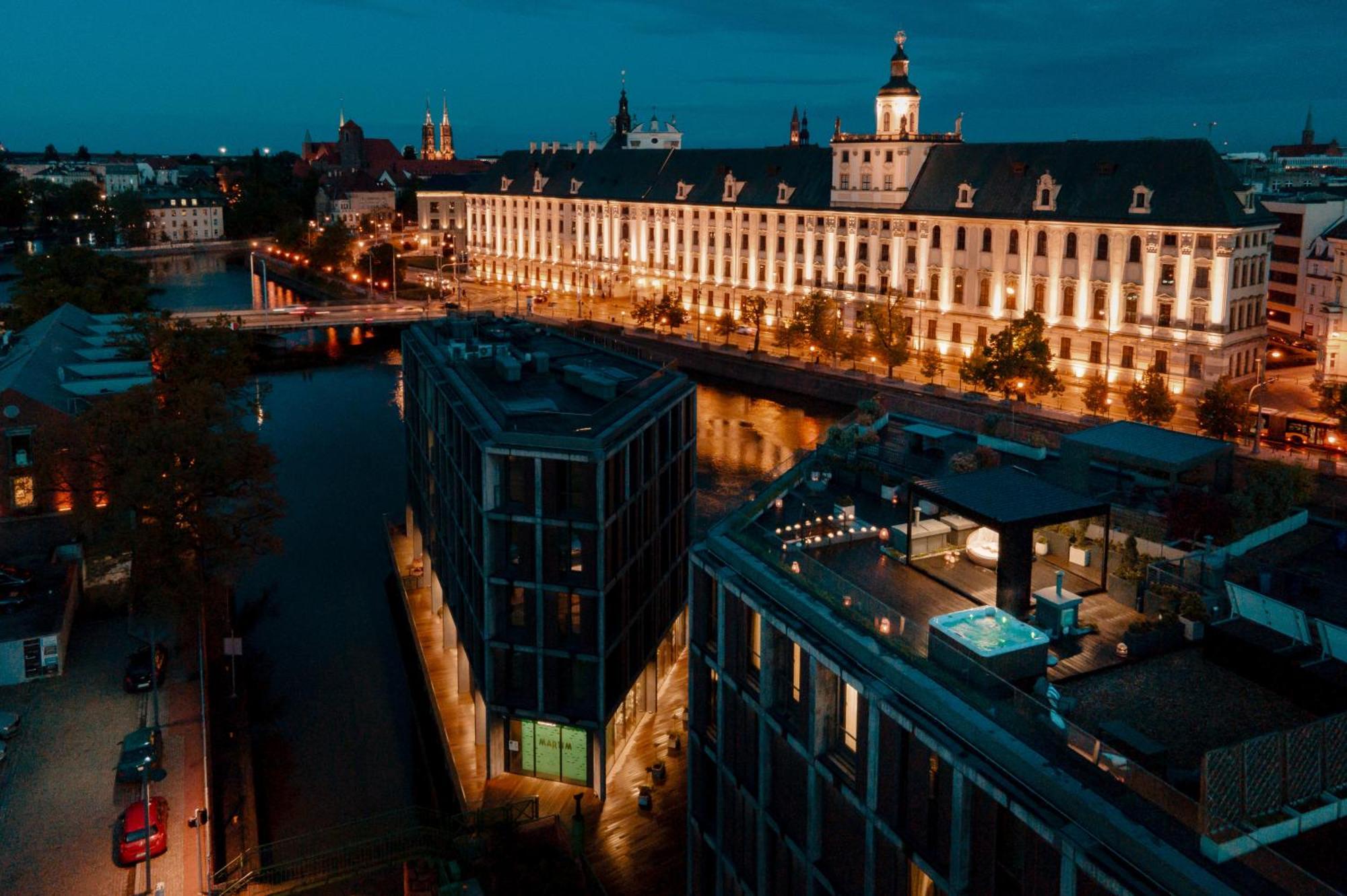 Апарт отель Inqse Wroclaw Marina Экстерьер фото